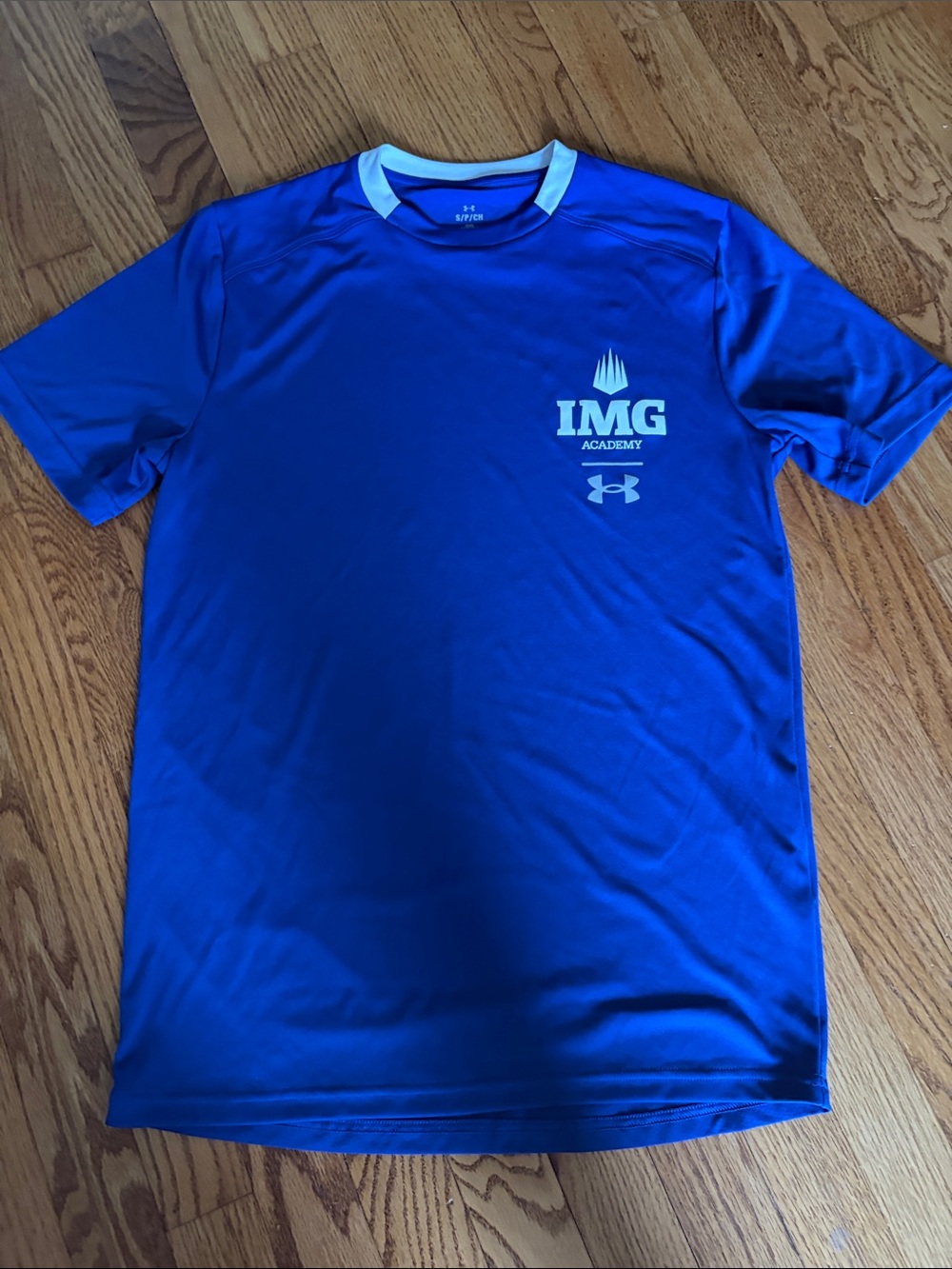 Under Armour IMG Academy Royal Blue Performance Tee